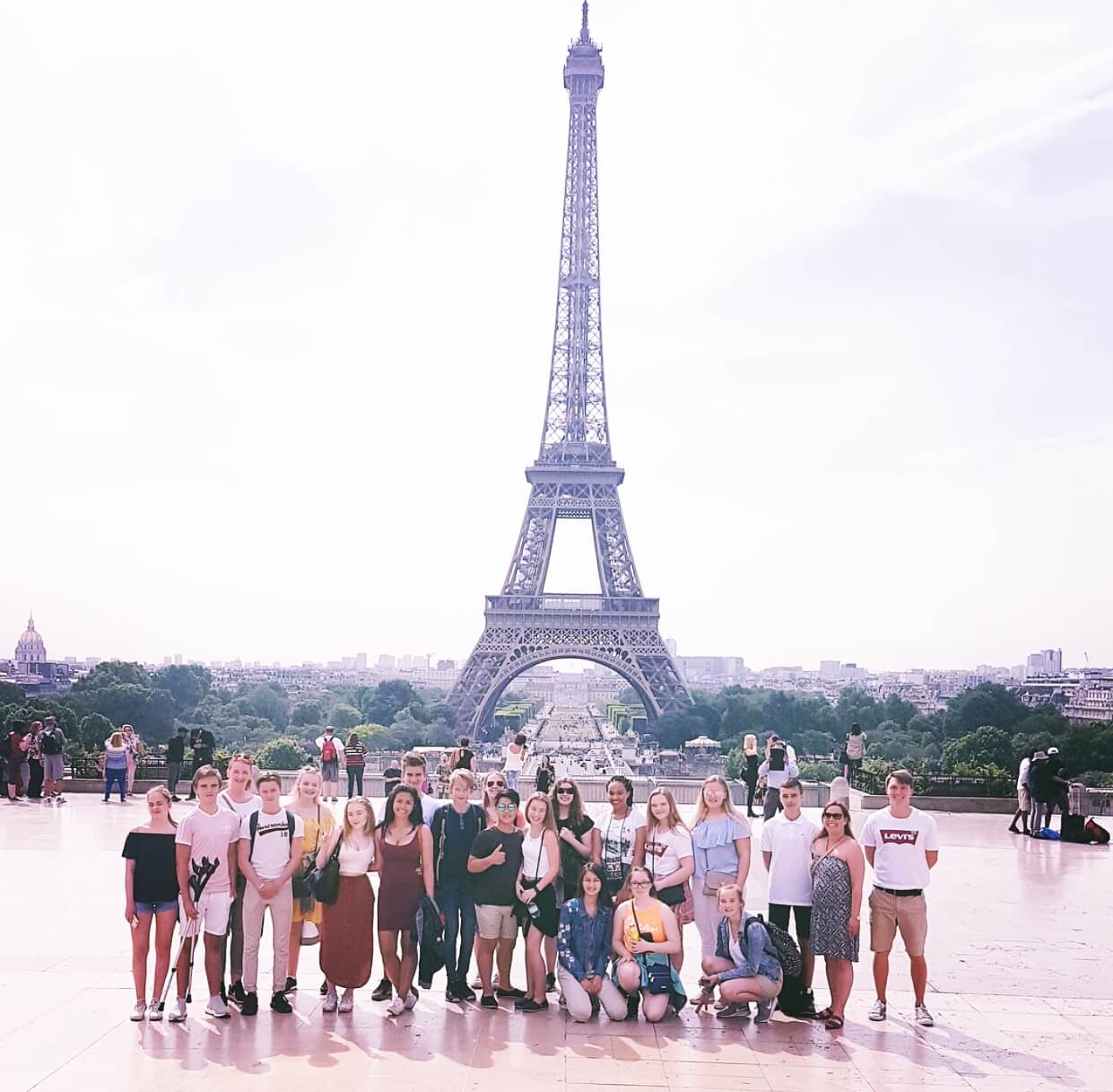Hoppensprett Ungdomsskole på studietur i Paris!